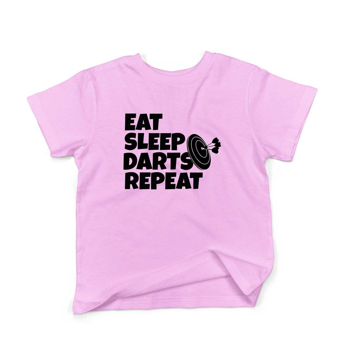 Epic Label Tshirt Eat Sleep Darts Repeat T-Shirt Enfant