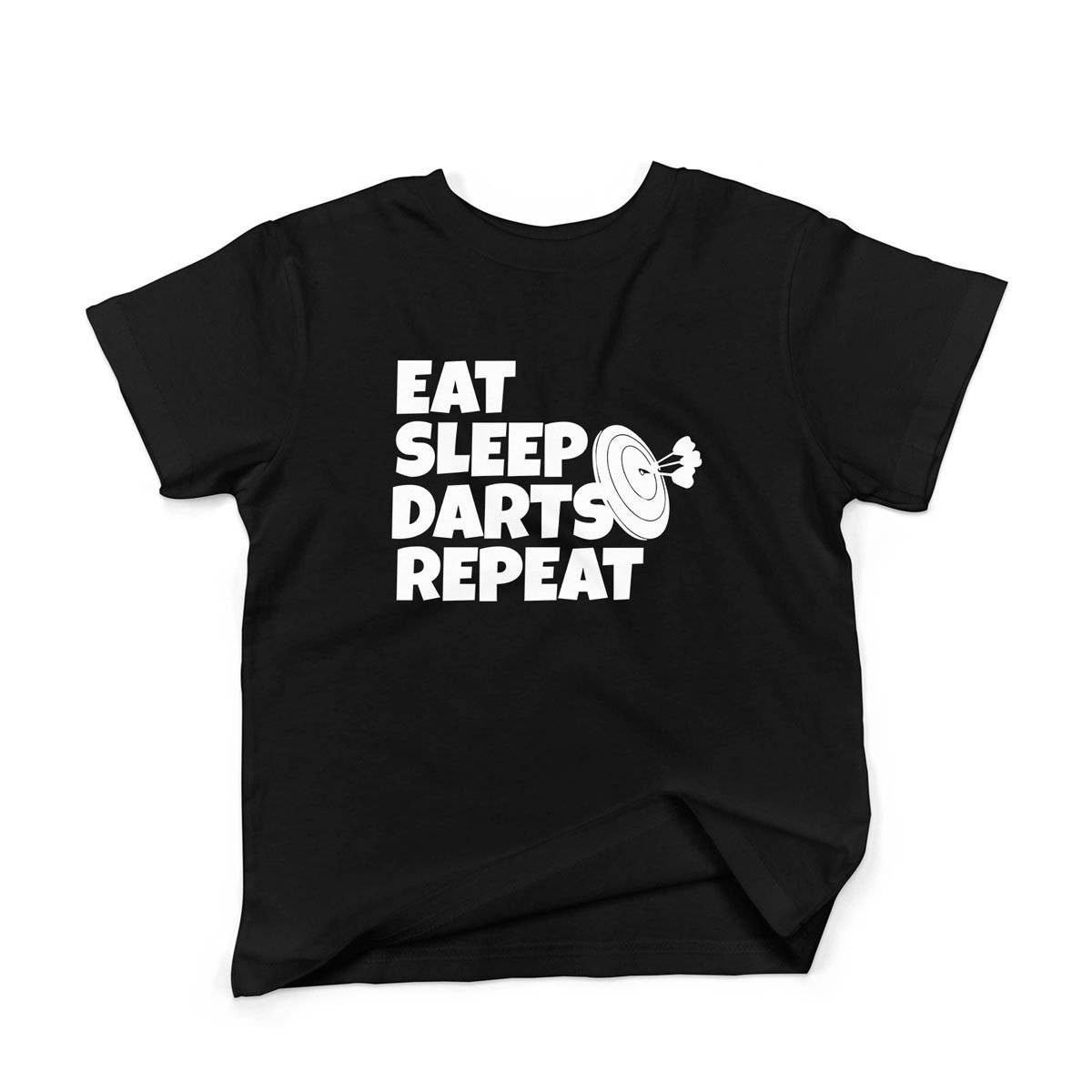 Epic Label Tshirt Eat Sleep Darts Repeat T-Shirt Enfant