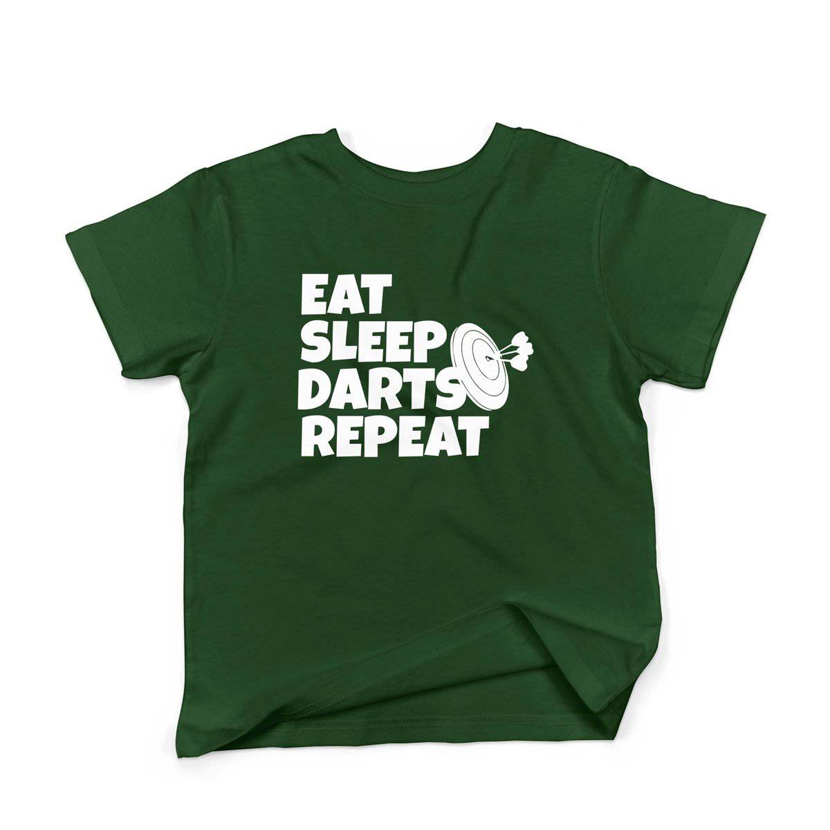 Epic Label Tshirt Eat Sleep Darts Repeat T-Shirt Enfant