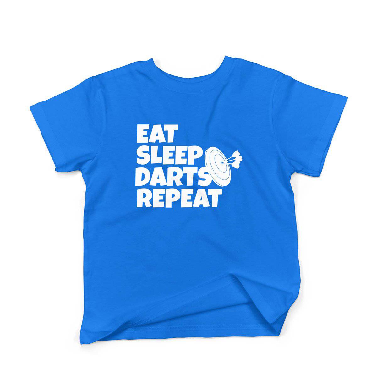 Epic Label Tshirt Eat Sleep Darts Repeat T-Shirt Enfant