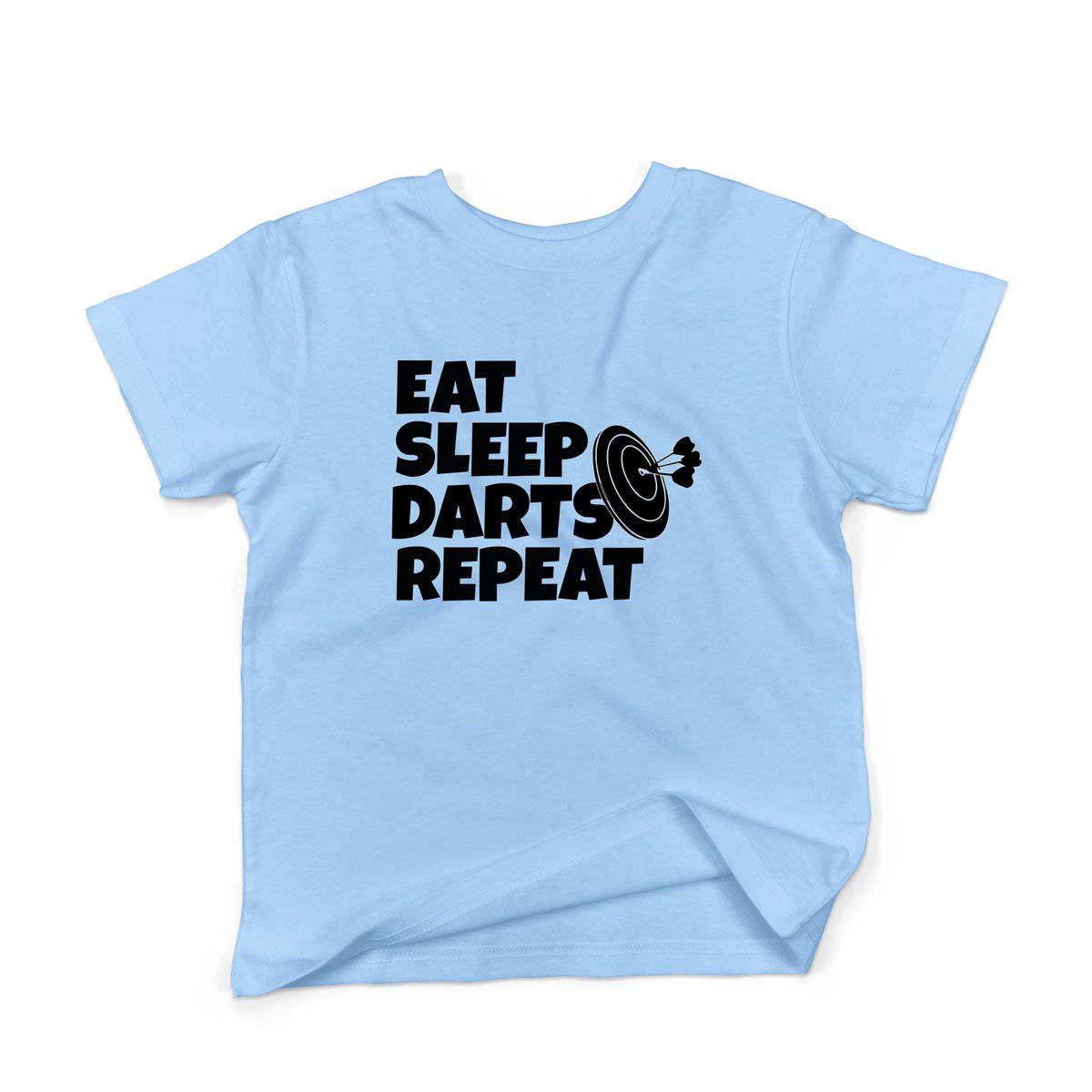 Epic Label Tshirt Eat Sleep Darts Repeat T-Shirt Enfant