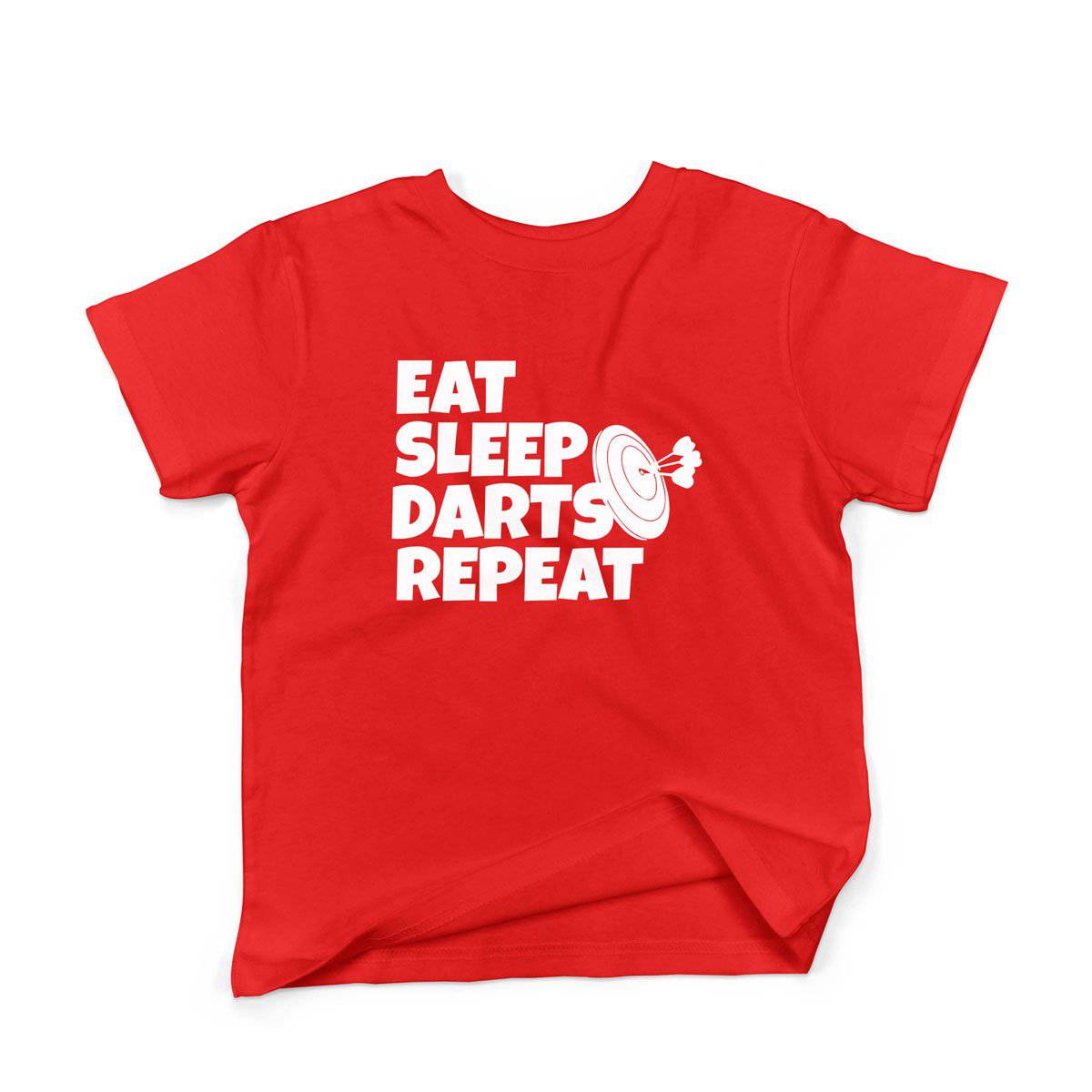 Epic Label Tshirt Eat Sleep Darts Repeat T-Shirt Enfant
