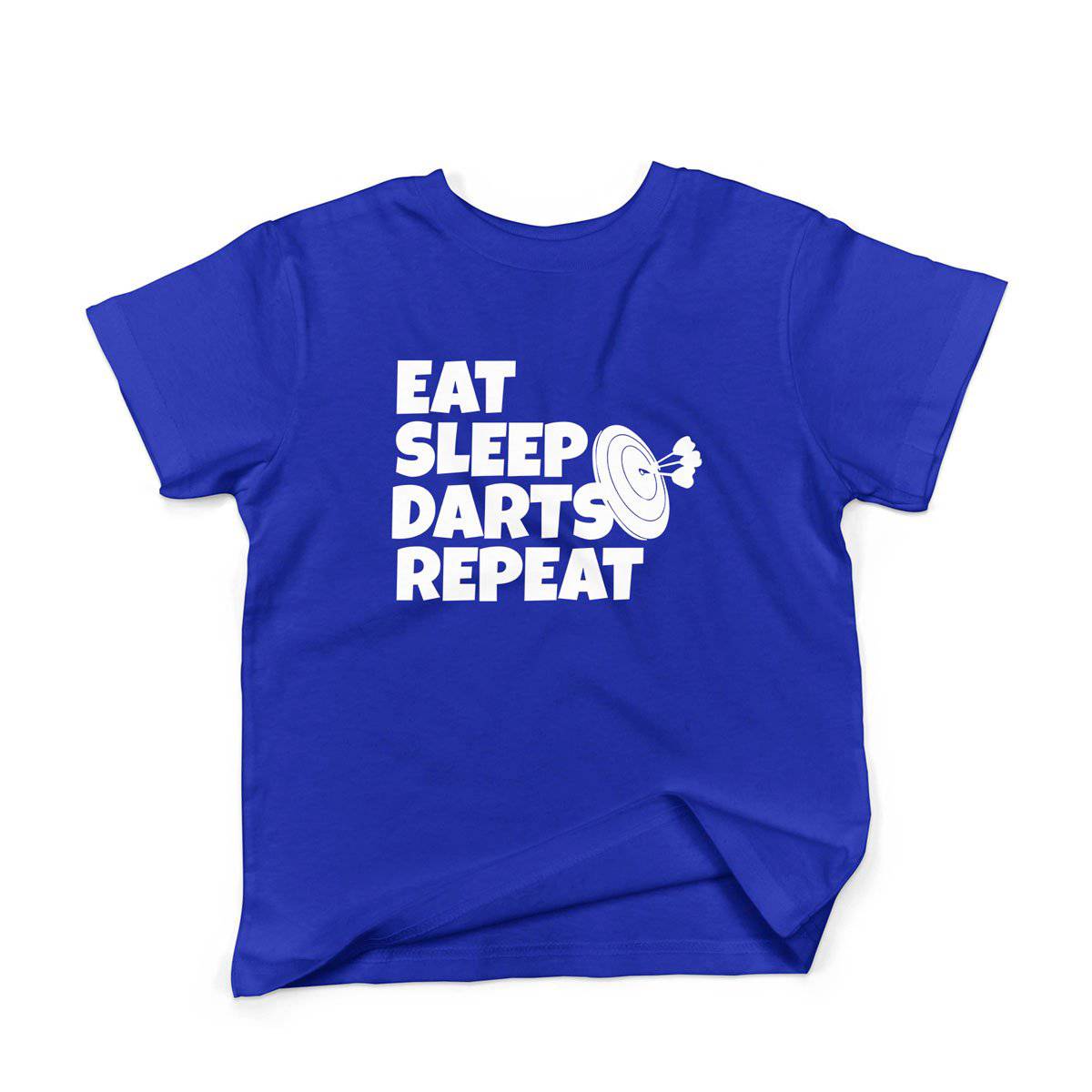 Epic Label Tshirt Eat Sleep Darts Repeat T-Shirt Enfant