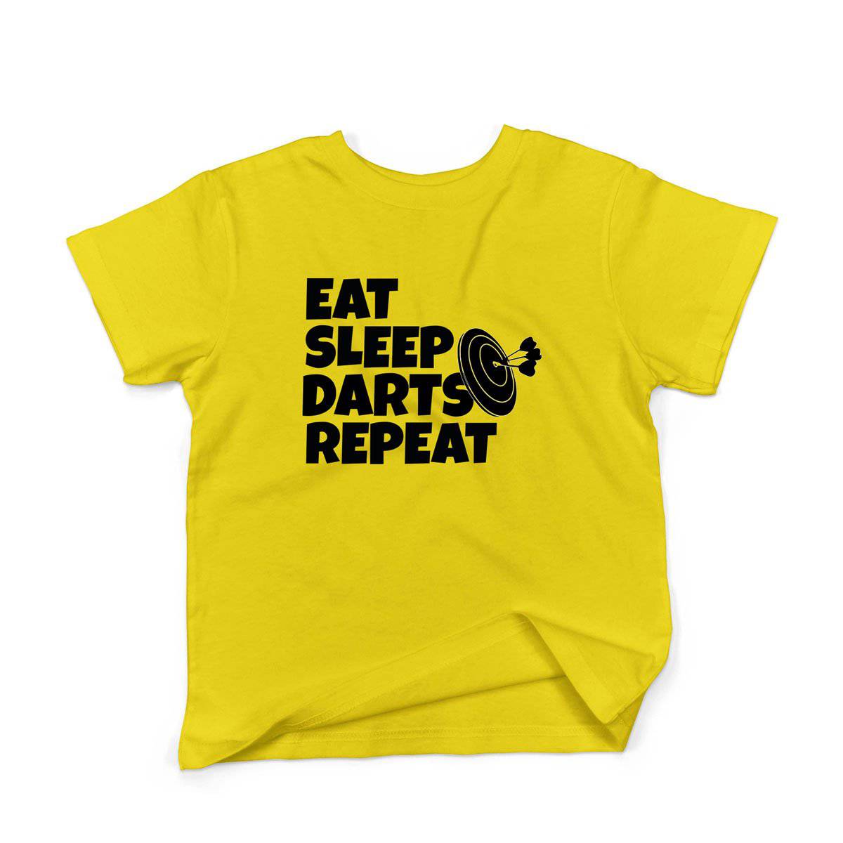 Epic Label Tshirt Eat Sleep Darts Repeat T-Shirt Enfant
