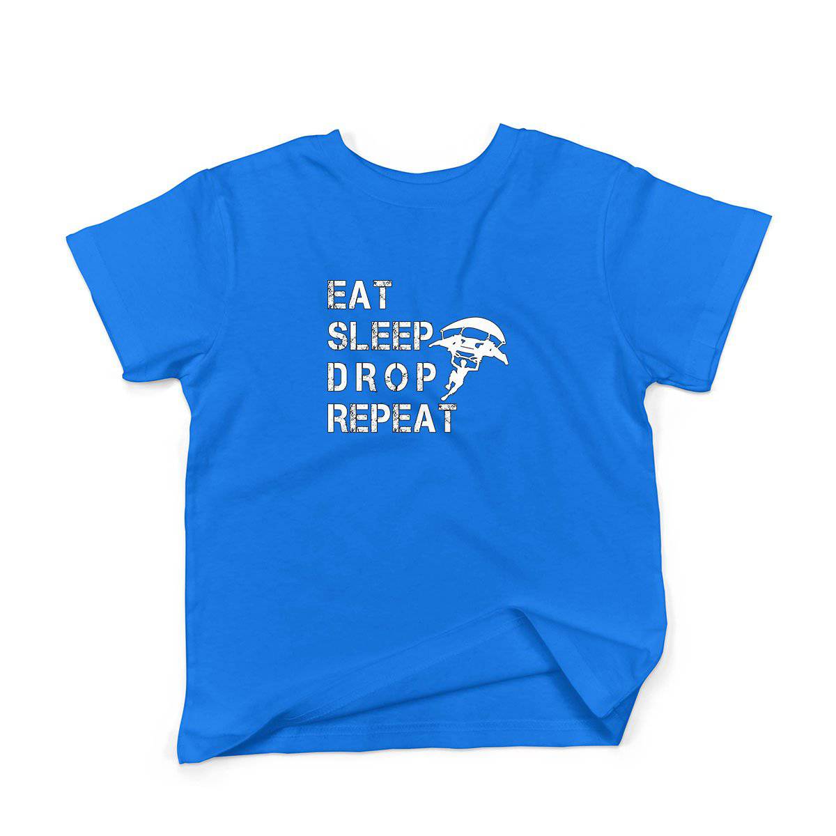 Epic Label Tshirt Eat Sleep Drop Repeat T-Shirt Enfant