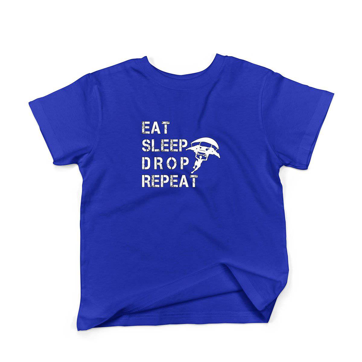 Epic Label Tshirt Eat Sleep Drop Repeat T-Shirt Enfant
