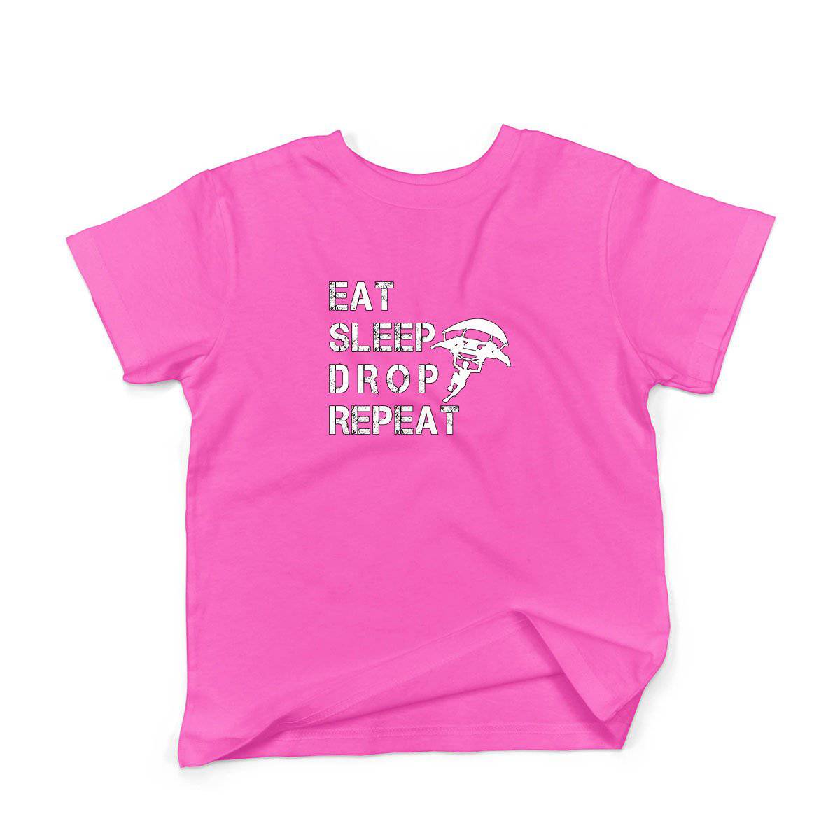 Epic Label Tshirt Eat Sleep Drop Repeat T-Shirt Enfant