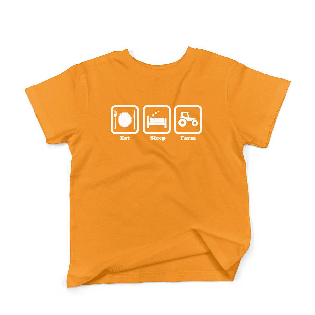 Epic Label Tshirt Eat Sleep Farm T-Shirt Enfant