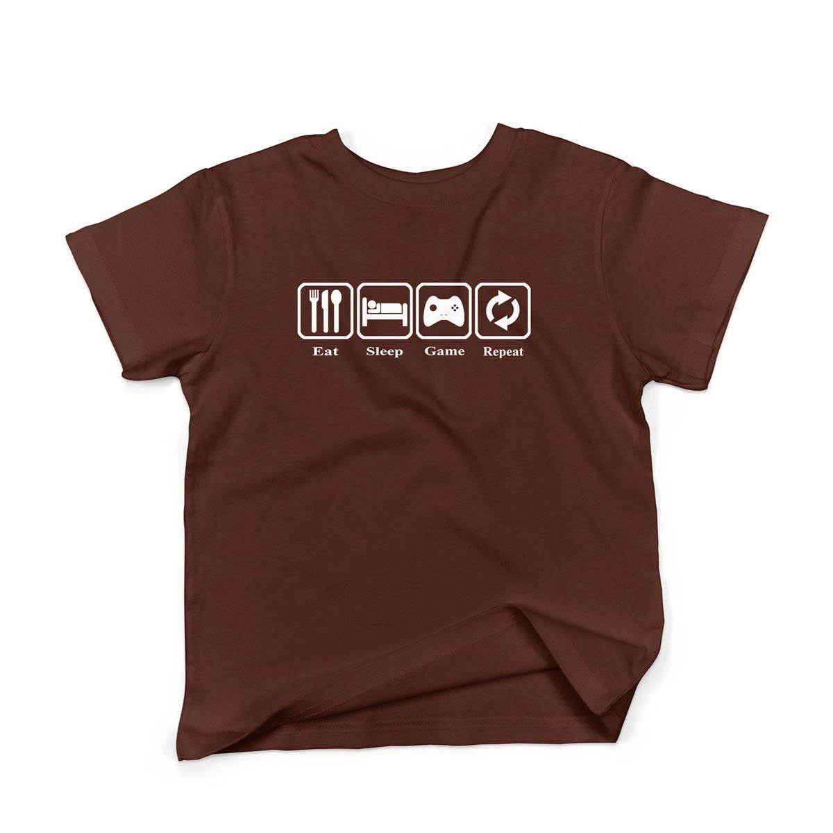 Epic Label Tshirt Eat Sleep Game Repeat Design Vintage T-Shirt Enfant