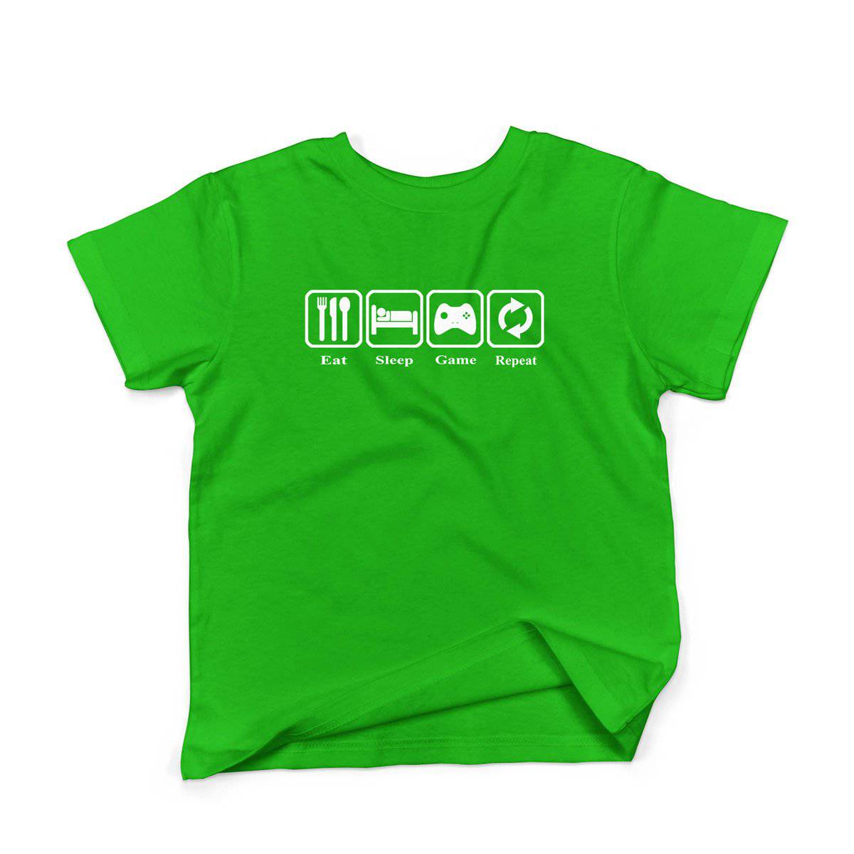 Epic Label Tshirt Eat Sleep Game Repeat Design Vintage T-Shirt Enfant