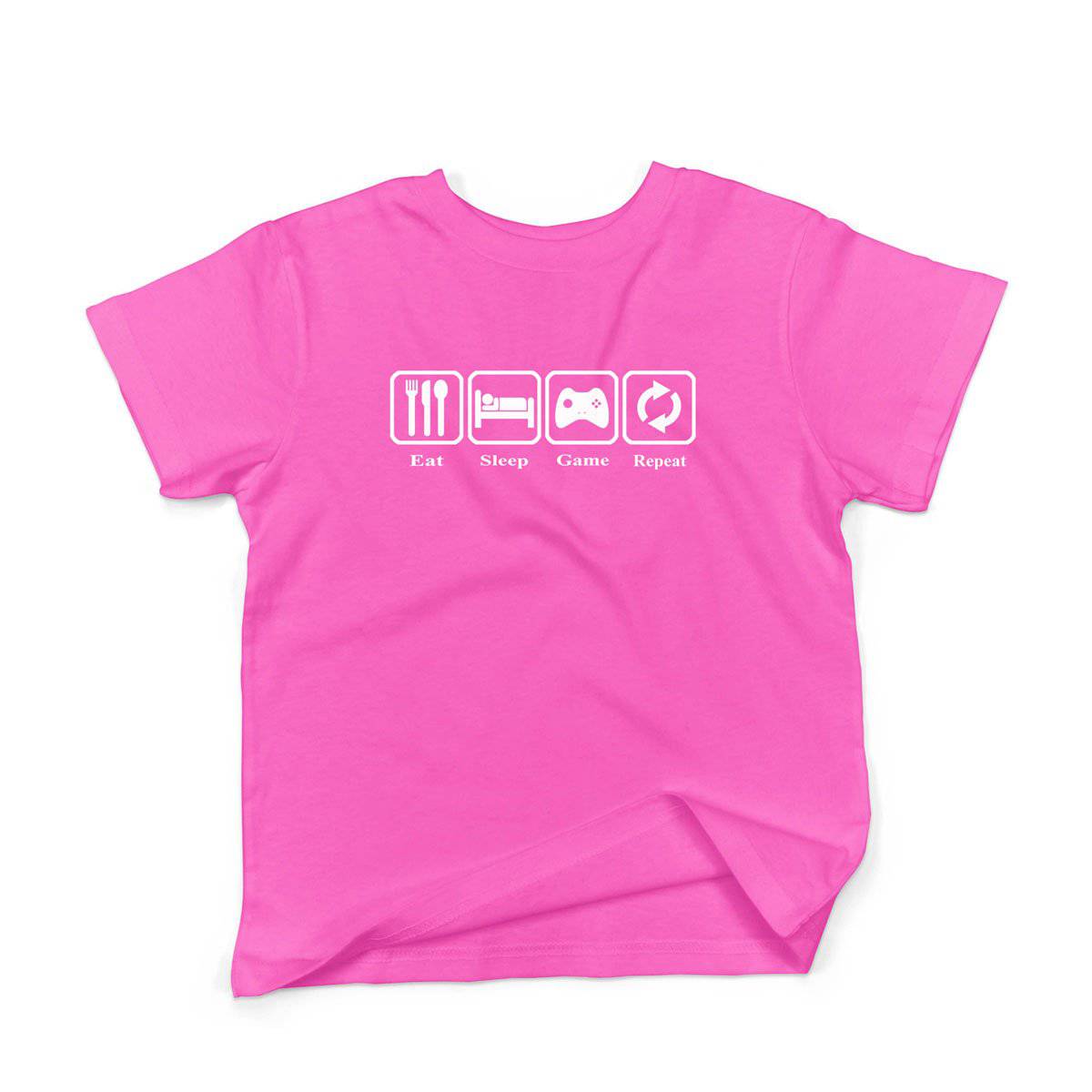 Epic Label Tshirt Eat Sleep Game Repeat Design Vintage T-Shirt Enfant
