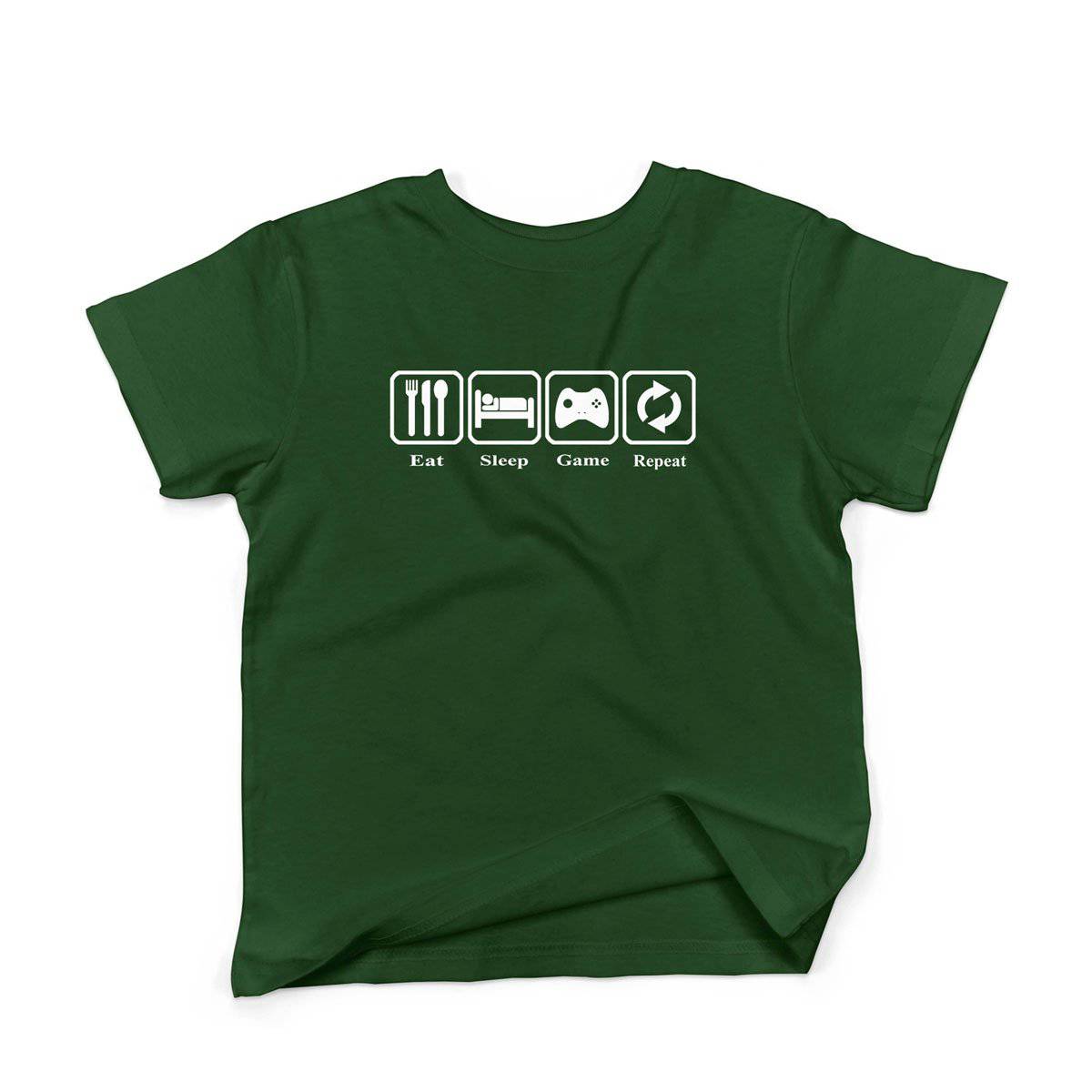Epic Label Tshirt Eat Sleep Game Repeat Design Vintage T-Shirt Enfant