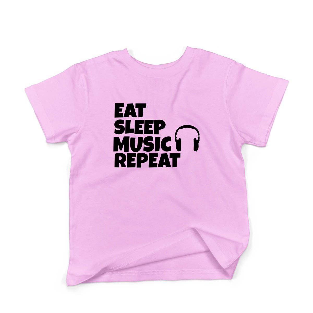 Epic Label Tshirt Eat Sleep Music Repeat T-Shirt Enfant