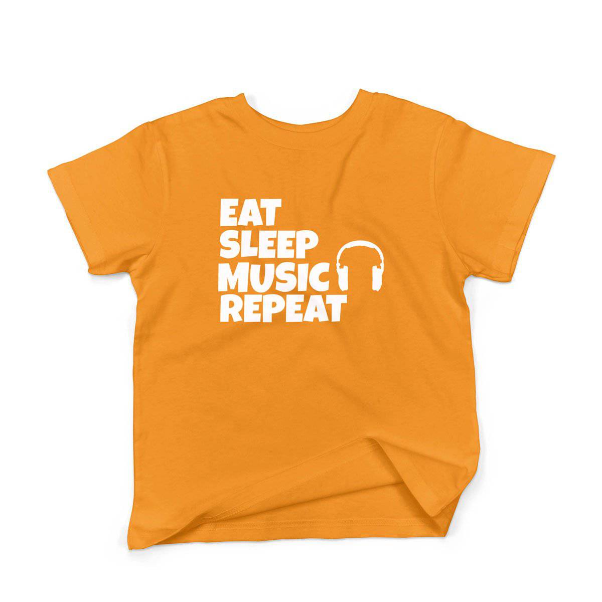 Epic Label Tshirt Eat Sleep Music Repeat T-Shirt Enfant