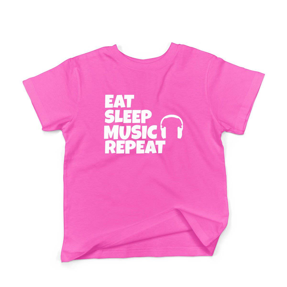 Epic Label Tshirt Eat Sleep Music Repeat T-Shirt Enfant