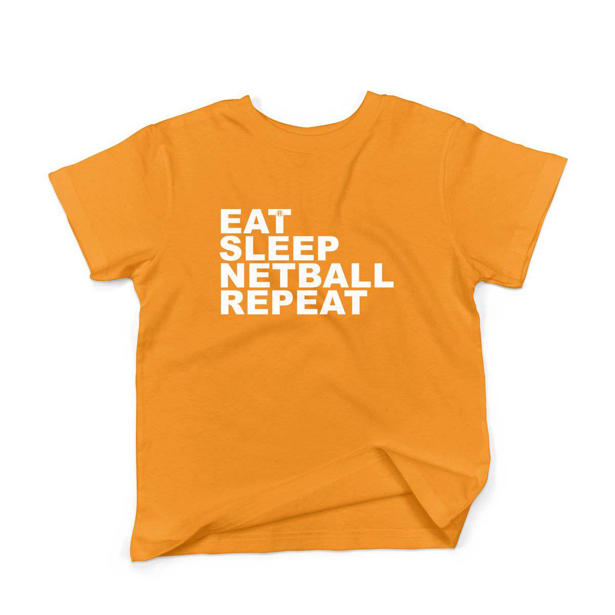 Epic Label Tshirt Eat Sleep Netball Repeat T-Shirt Enfant