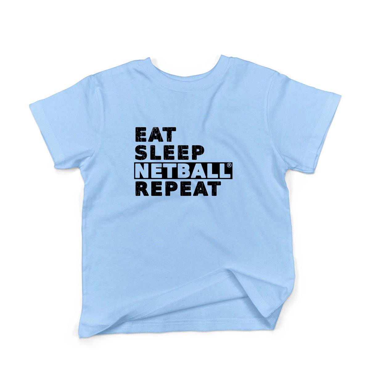 Epic Label Tshirt Eat Sleep Netball Repeat T-Shirt Enfant