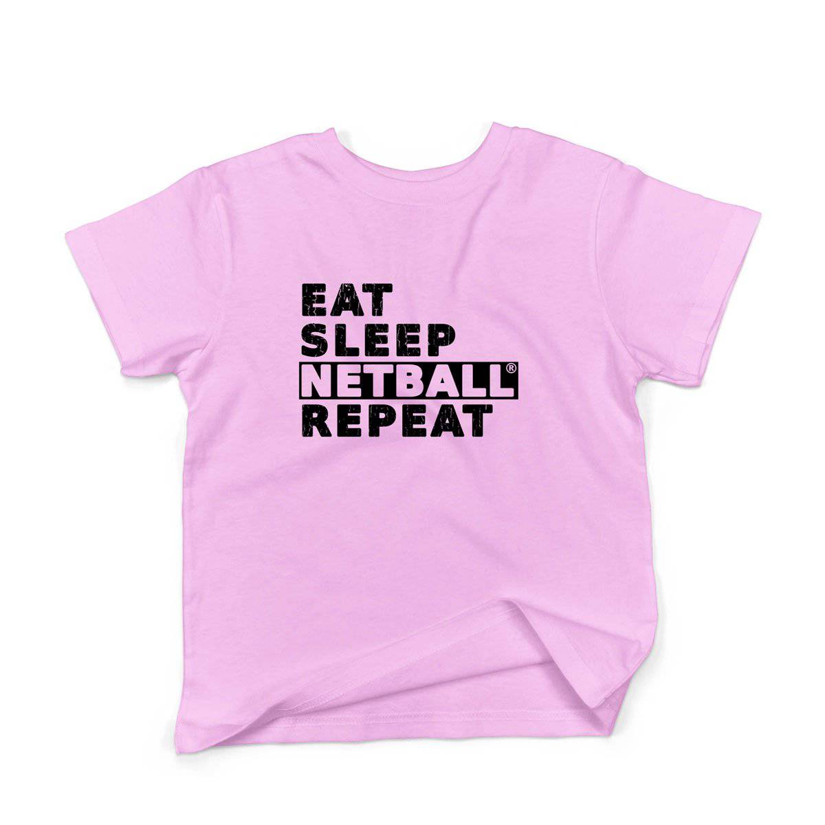 Epic Label Tshirt Eat Sleep Netball Repeat T-Shirt Enfant