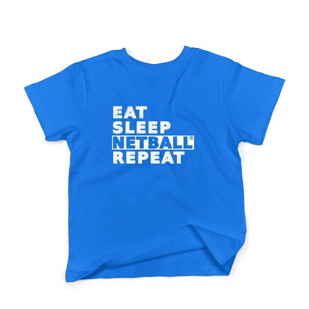 Epic Label Tshirt Eat Sleep Netball Repeat T-Shirt Enfant