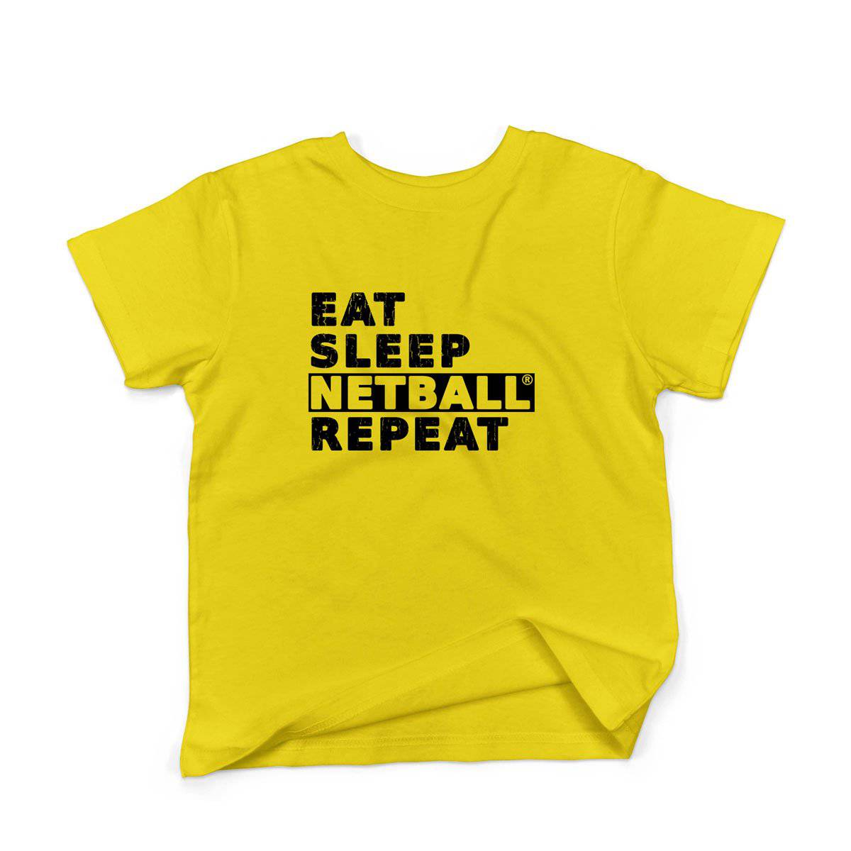 Epic Label Tshirt Eat Sleep Netball Repeat T-Shirt Enfant