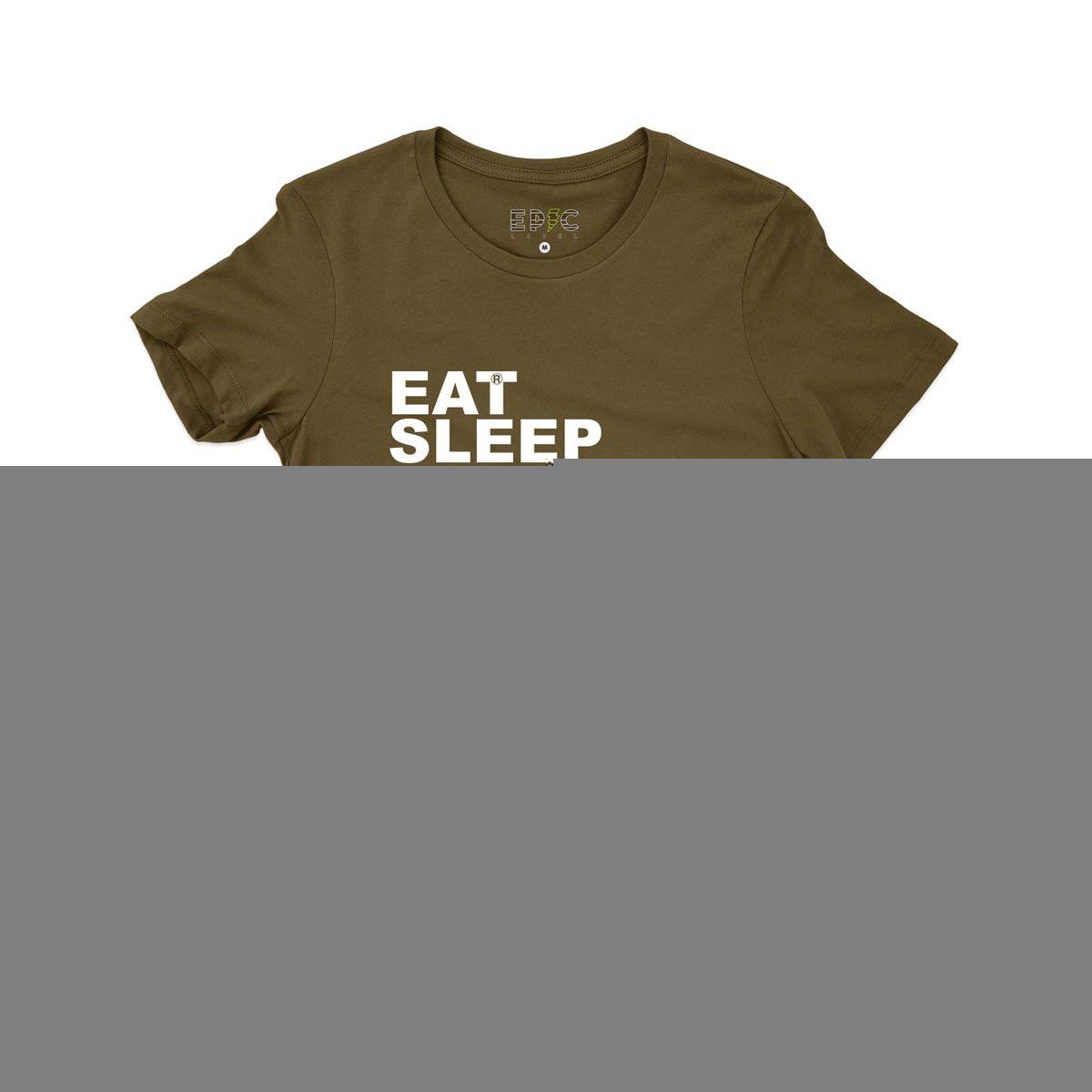 Epic Label Tshirt Eat Sleep Netball Repeat T-Shirt Pour Femme