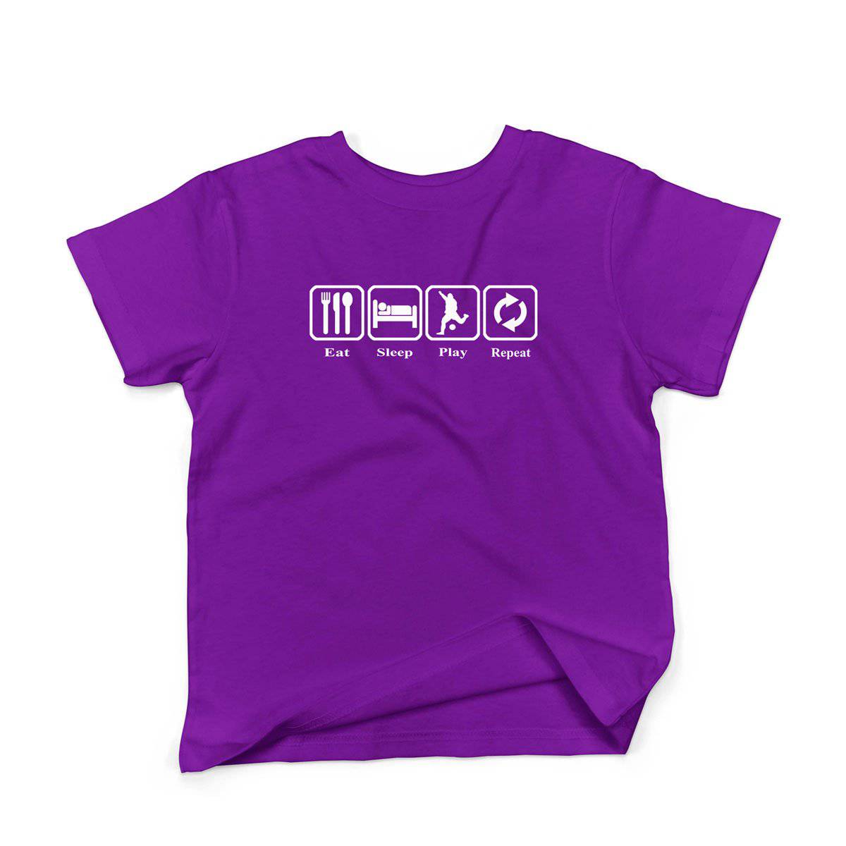 Epic Label Tshirt Eat Sleep Play Repeat T-Shirt Enfant