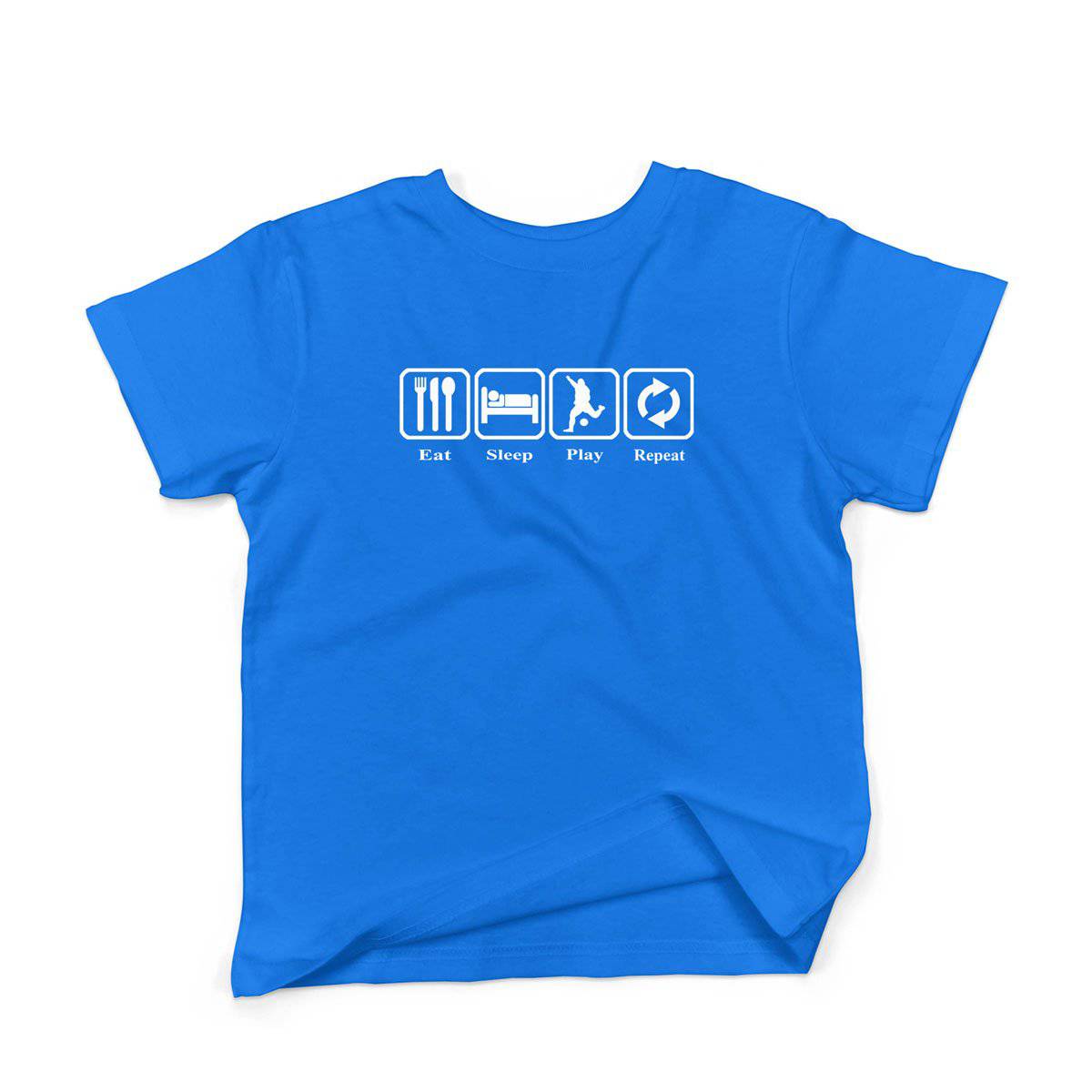 Epic Label Tshirt Eat Sleep Play Repeat T-Shirt Enfant