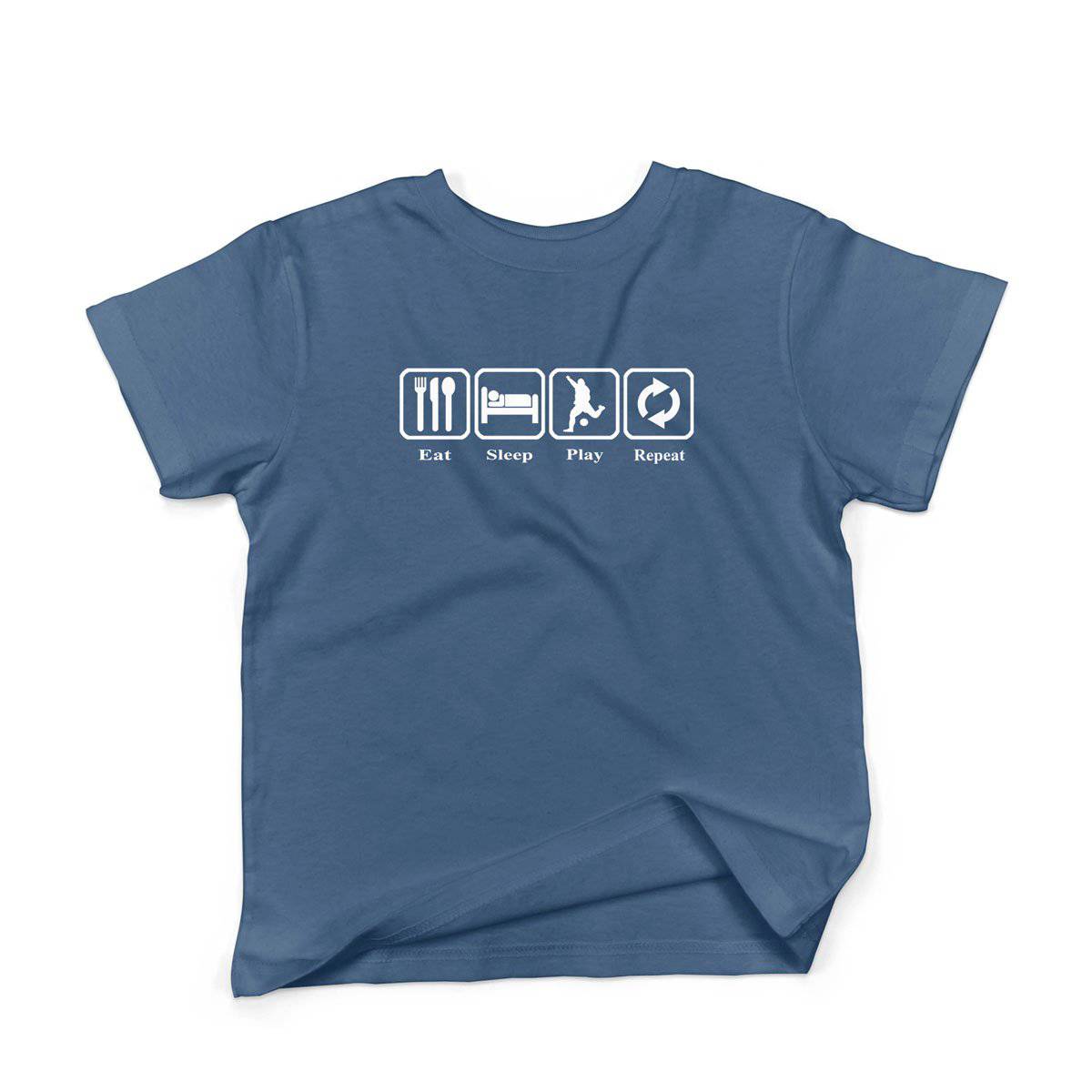 Epic Label Tshirt Eat Sleep Play Repeat T-Shirt Enfant