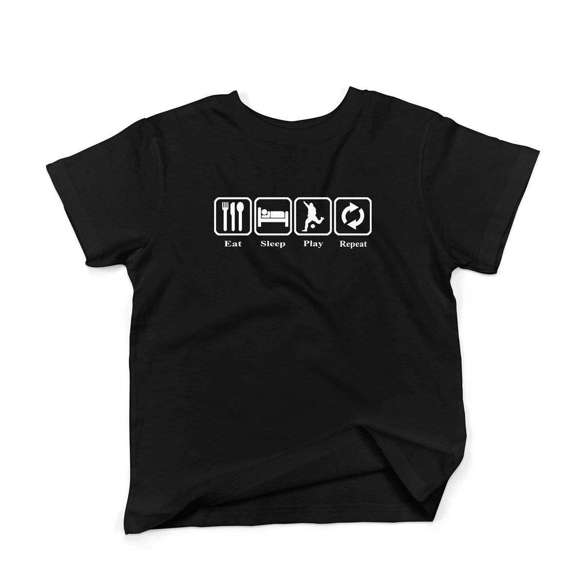 Epic Label Tshirt Eat Sleep Play Repeat T-Shirt Enfant