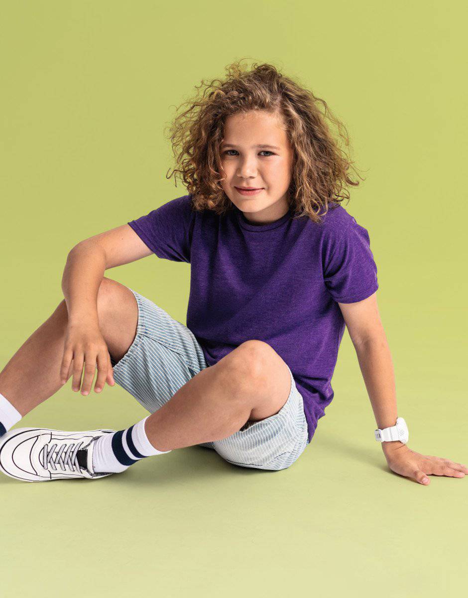 Epic Label Tshirt Fruit Of The Loom 610230 Enfant Iconique 150 T