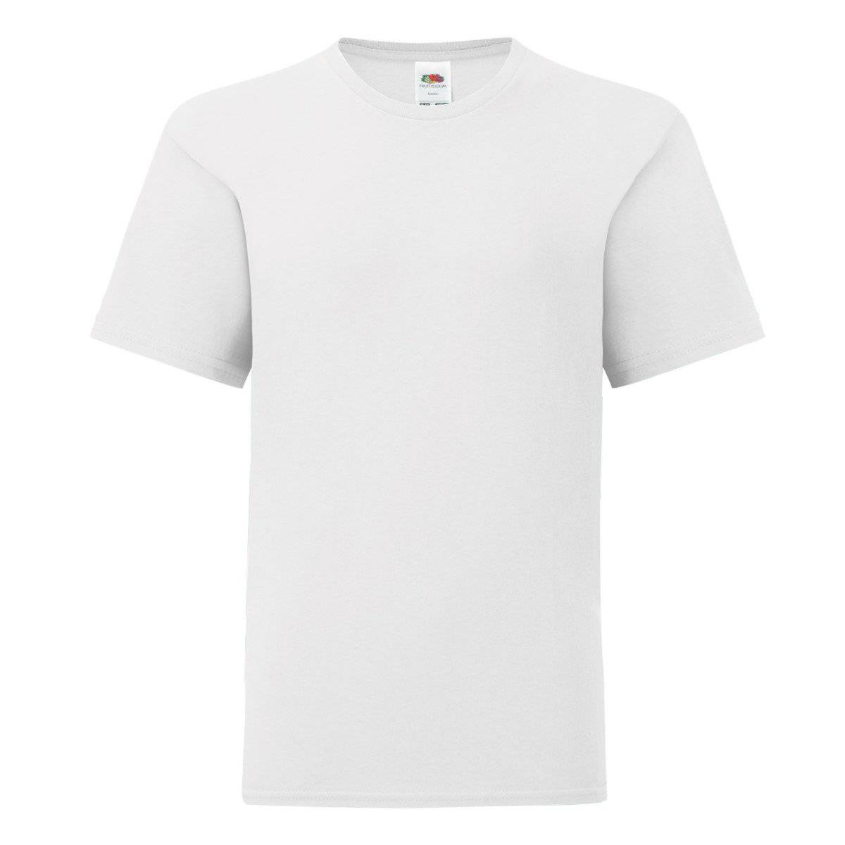 Epic Label Tshirt Fruit Of The Loom 610230 Enfant Iconique 150 T