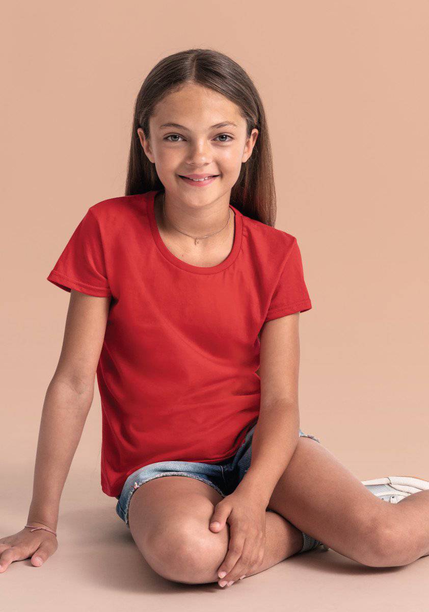 Epic Label Tshirt Fruit Of The Loom 610250 Filles Iconiques 150 T