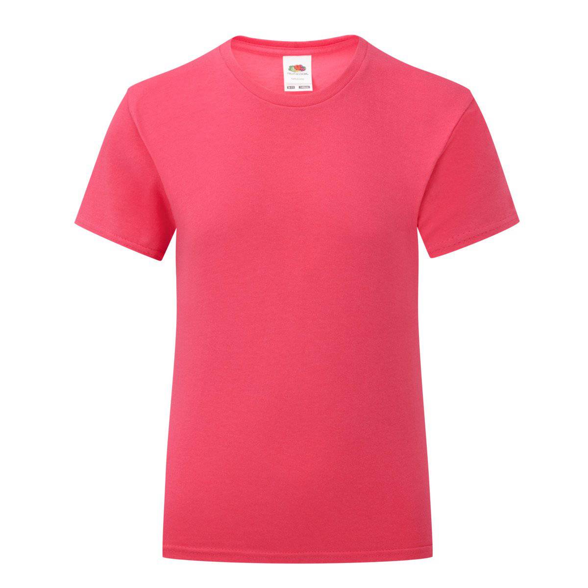 Epic Label Tshirt Fruit Of The Loom 610250 Filles Iconiques 150 T