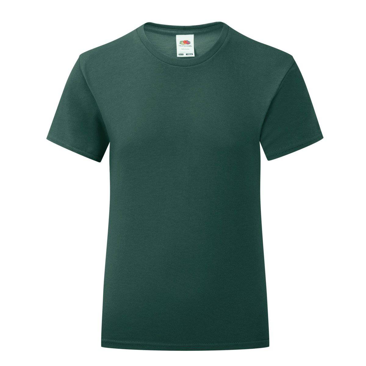 Epic Label Tshirt Fruit Of The Loom 610250 Filles Iconiques 150 T