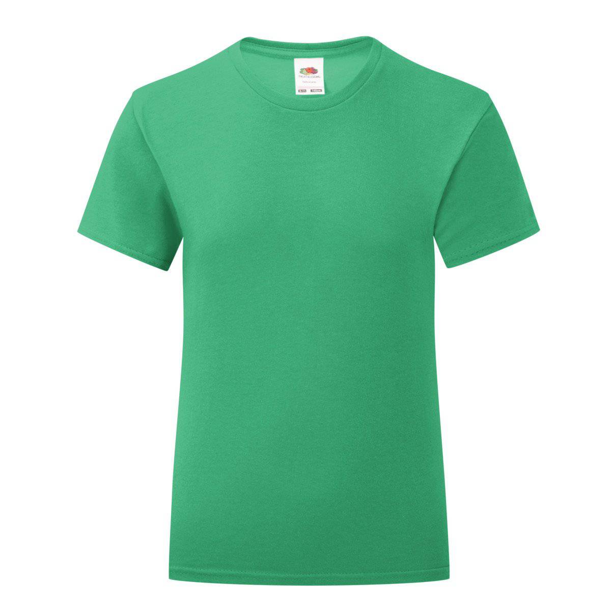 Epic Label Tshirt Fruit Of The Loom 610250 Filles Iconiques 150 T