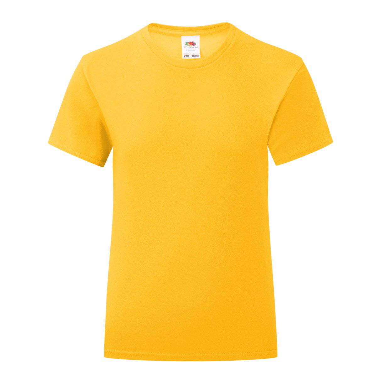 Epic Label Tshirt Fruit Of The Loom 610250 Filles Iconiques 150 T