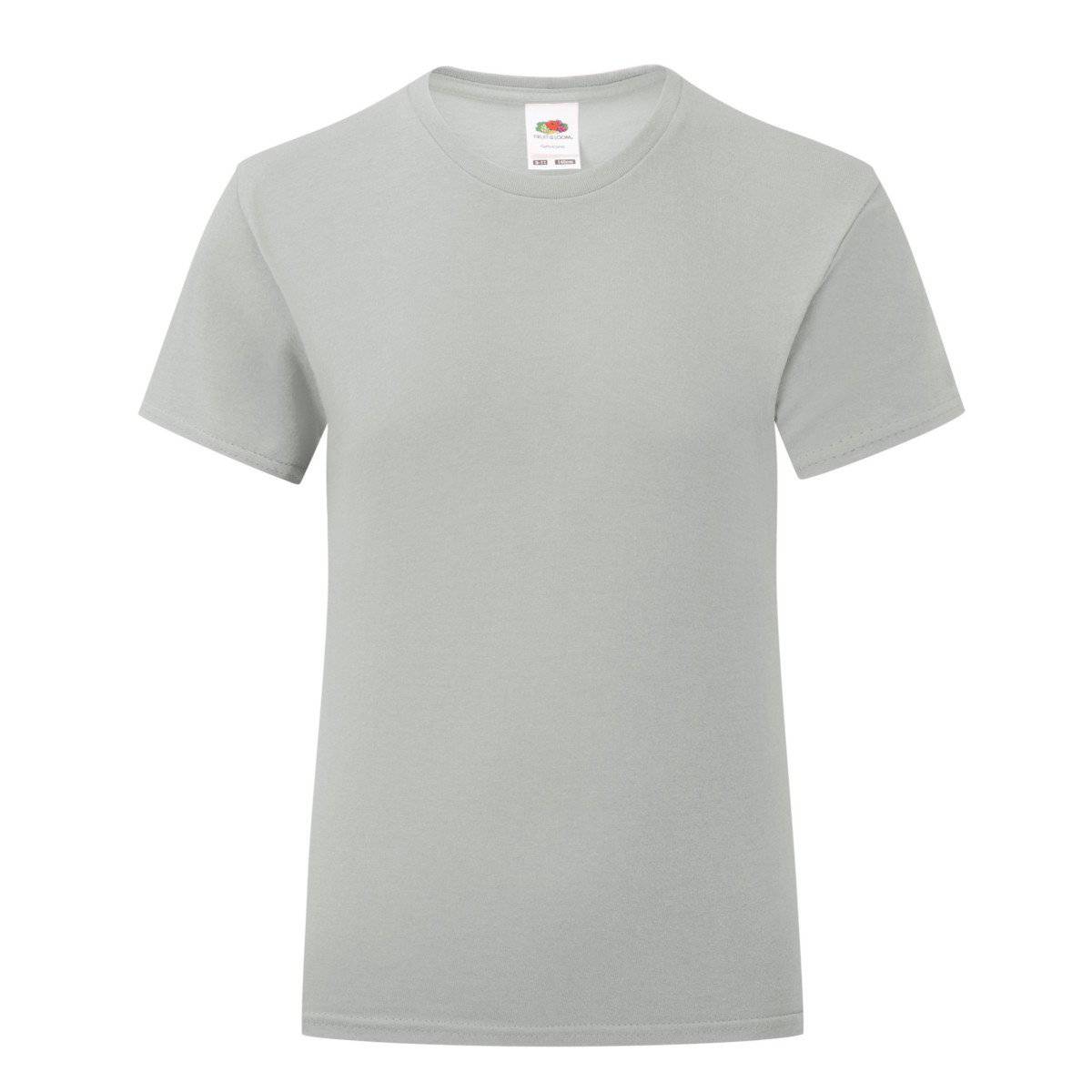 Epic Label Tshirt Fruit Of The Loom 610250 Filles Iconiques 150 T