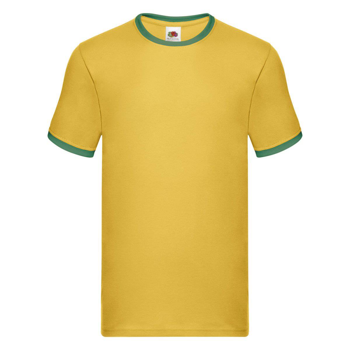 Epic Label Tshirt Fruit Of The Loom 611680 Valueweight Ringer T Pour Homme
