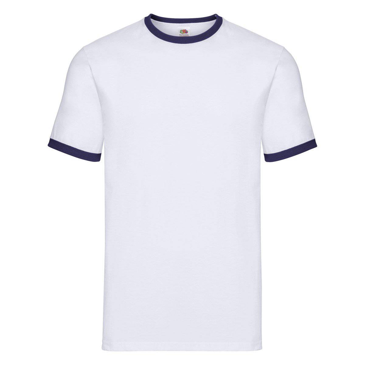 Epic Label Tshirt Fruit Of The Loom 611680 Valueweight Ringer T Pour Homme