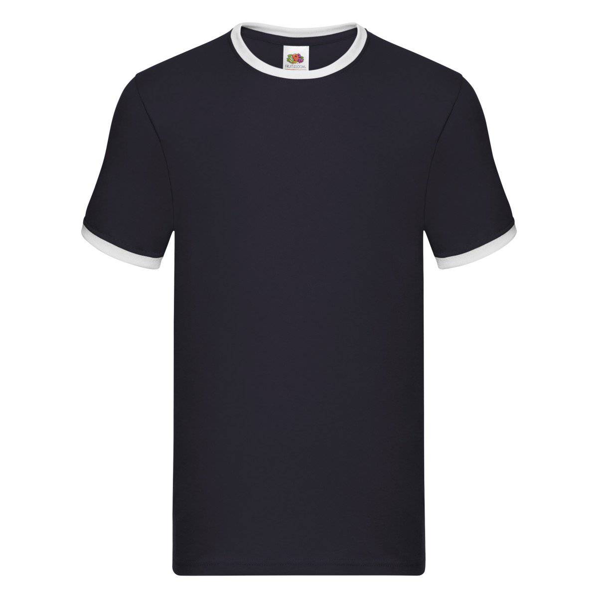 Epic Label Tshirt Fruit Of The Loom 611680 Valueweight Ringer T Pour Homme