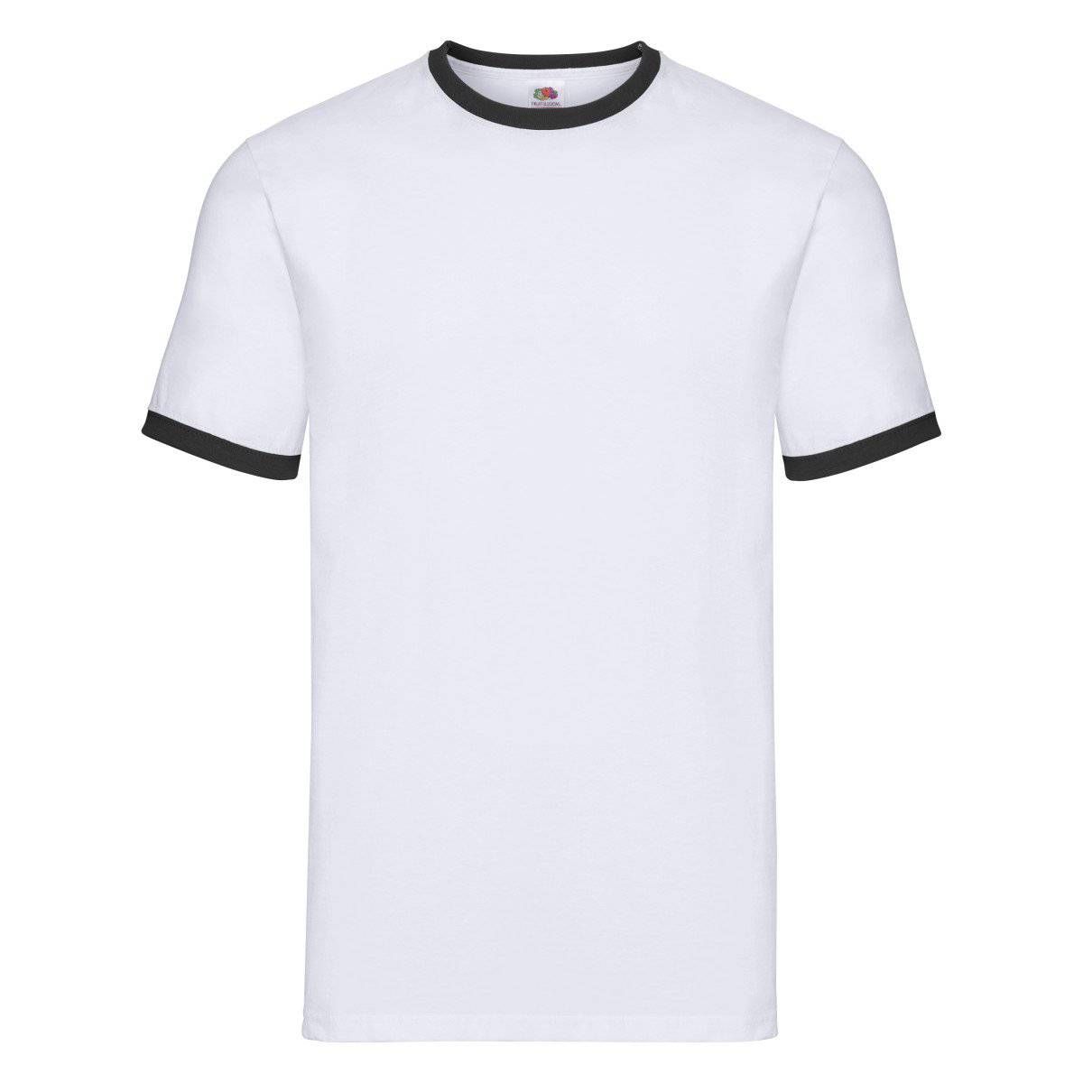 Epic Label Tshirt Fruit Of The Loom 611680 Valueweight Ringer T Pour Homme