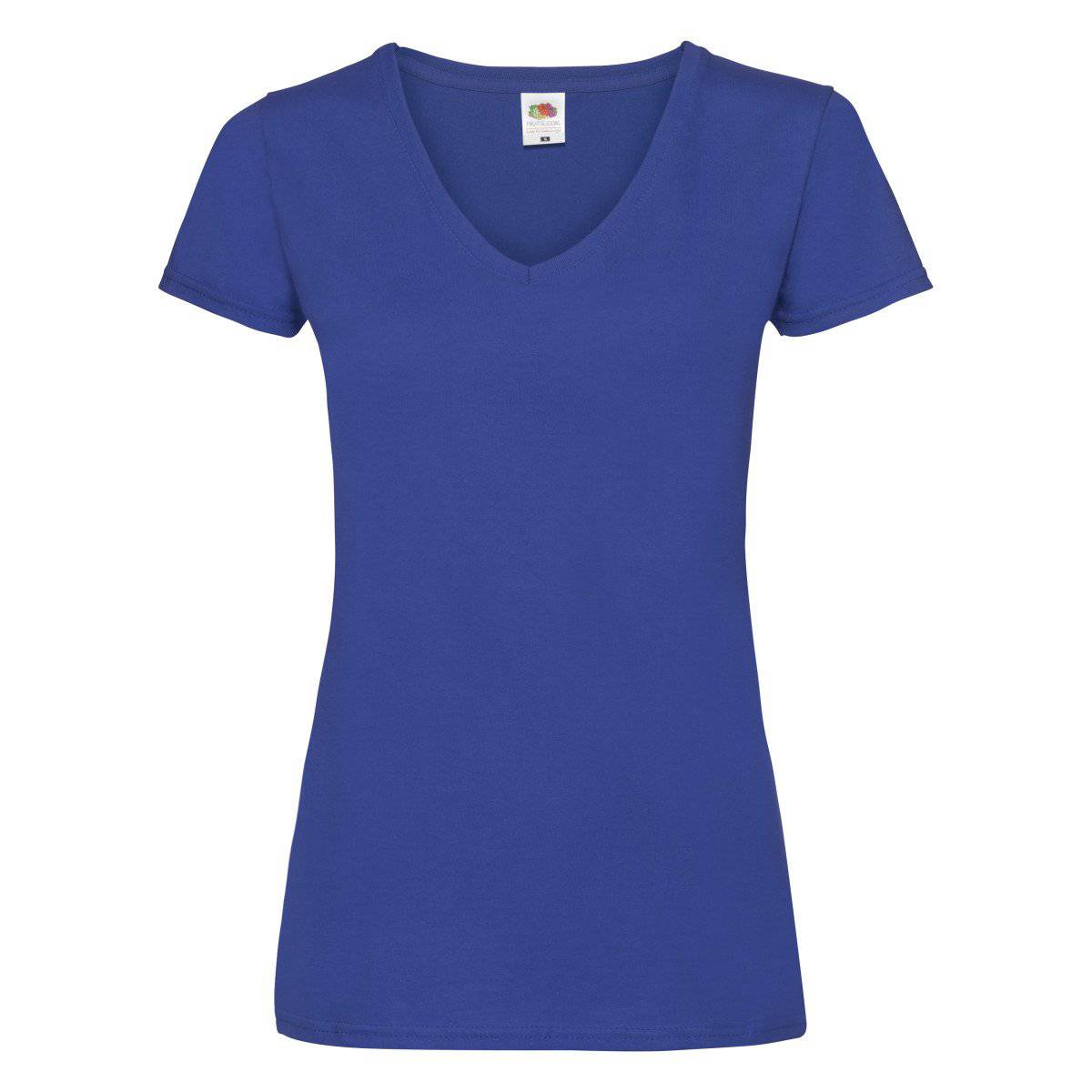 Epic Label Tshirt Fruit Of The Loom 613980 T-Shirt Valueweight À Col En V Pour Femme