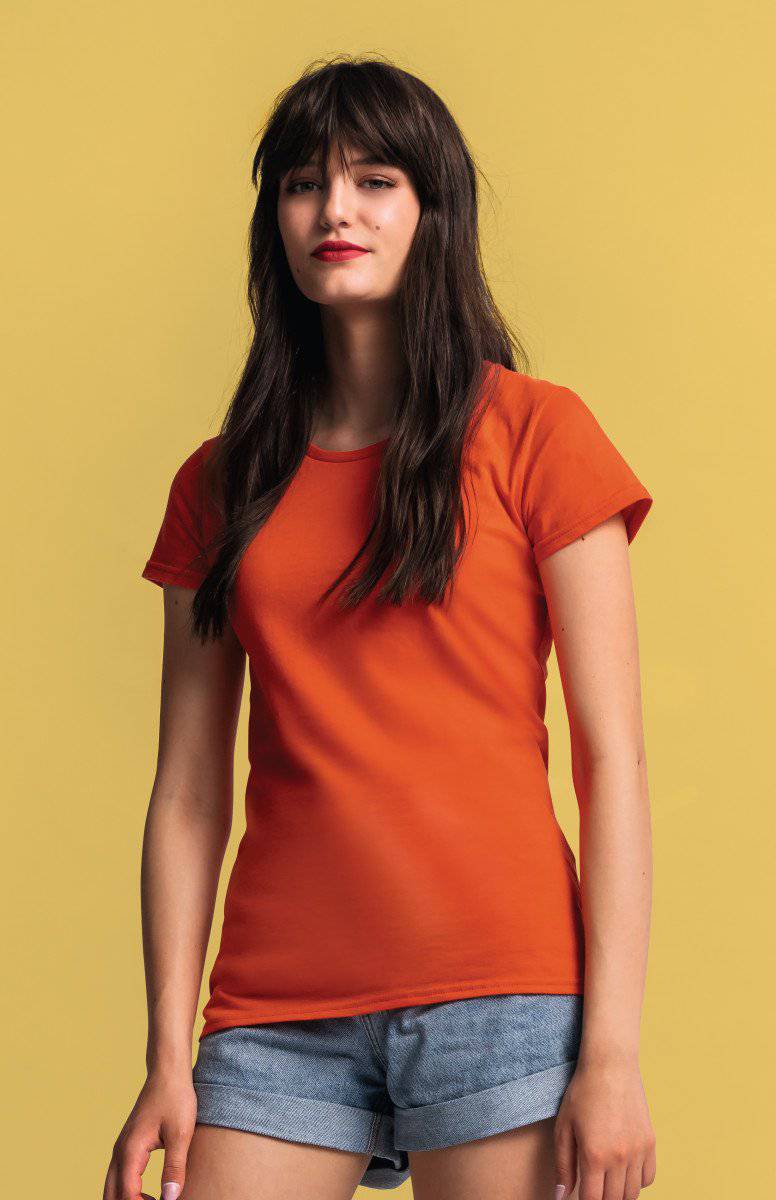 Epic Label Tshirt Fruit Of The Loom 614320 Femme Iconique 150 T