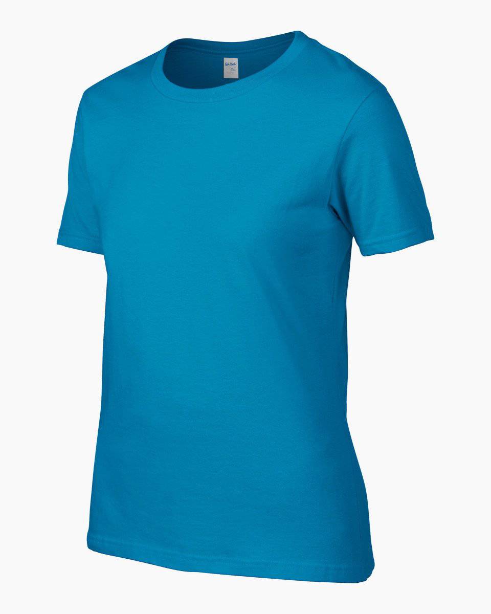 Epic Label Tshirt Gildan 4100L Femme Premium Coton Rs T-Shirt