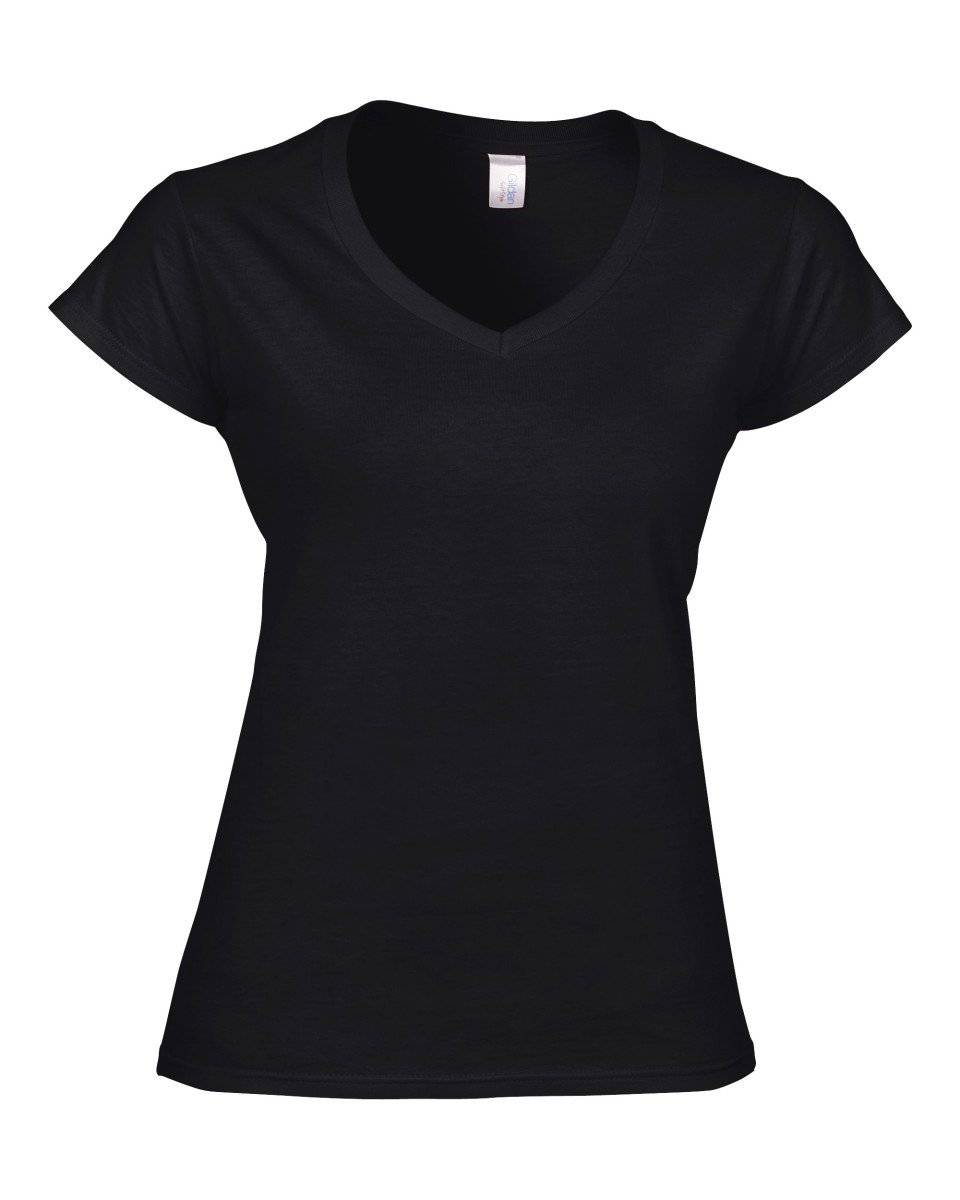 Epic Label Tshirt Gildan 64V00L Femme Soft Style Col V T-Shirt