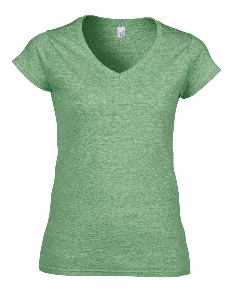 Epic Label Tshirt Gildan 64V00L Femme Soft Style Col V T-Shirt