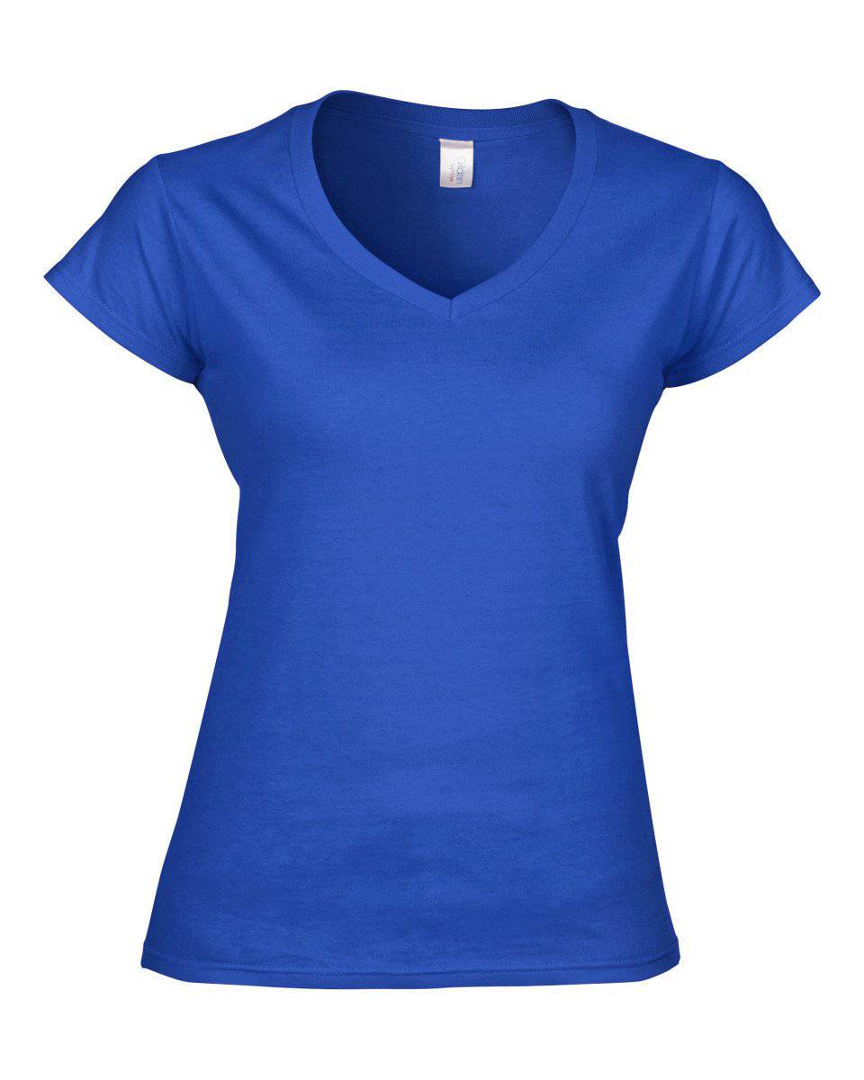 Epic Label Tshirt Gildan 64V00L Femme Soft Style Col V T-Shirt