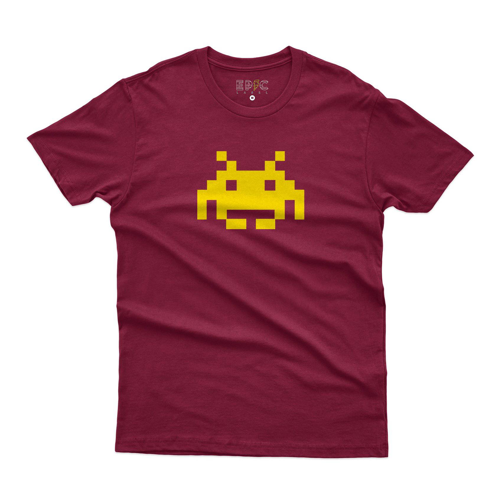 Epic Label Tshirt Space Invaders T-Shirt Pour Homme