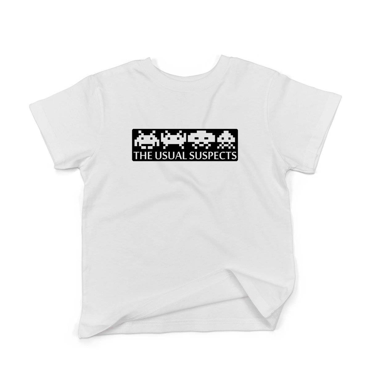 Epic Label Tshirt Space Invaders The Usual Suspects T-Shirt Enfant