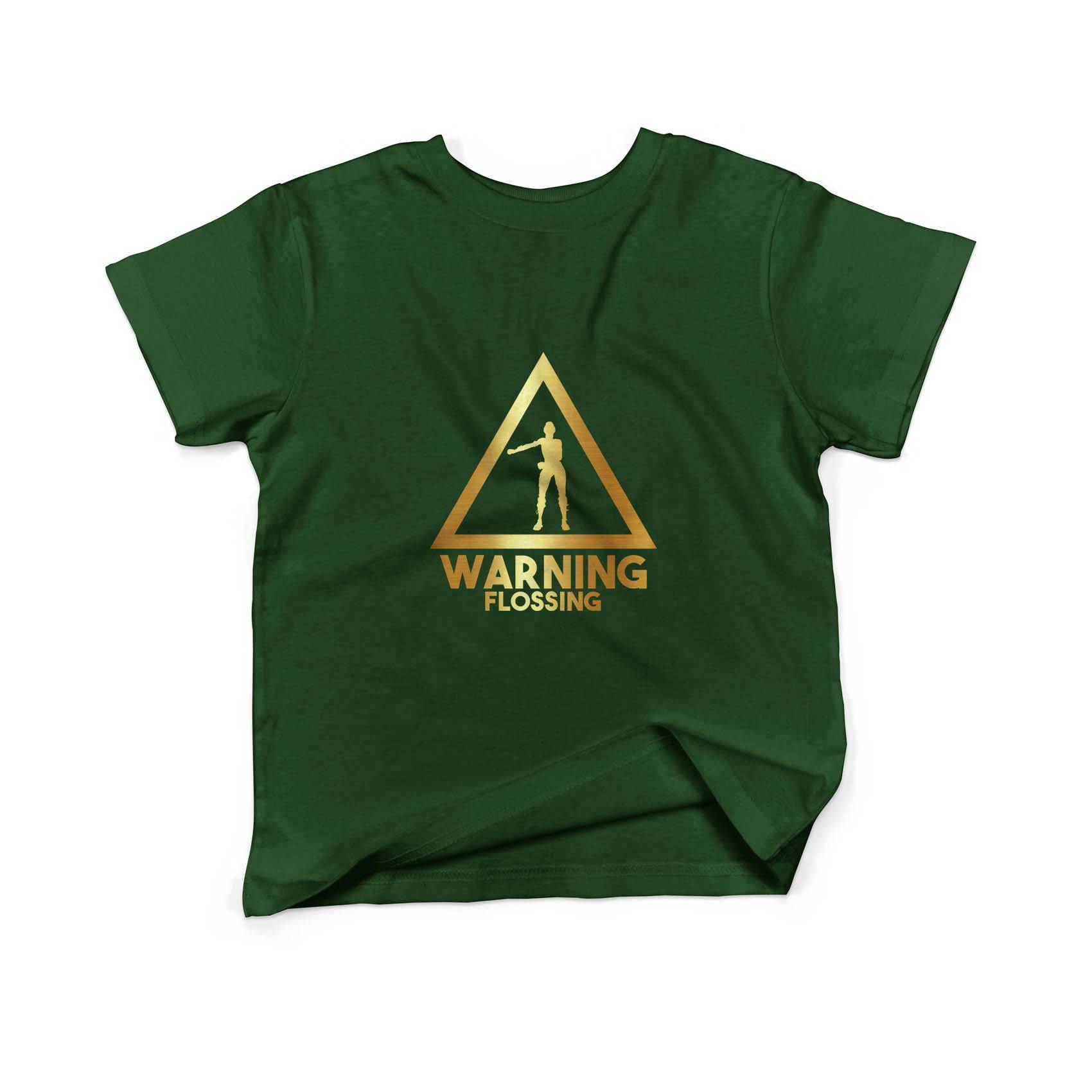 Epic Label Tshirt Warning Flossing T-Shirt Enfant
